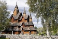 Heddal Stave Church in Norway Royalty Free Stock Photo