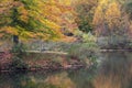 Hedden County Park in Autumn Royalty Free Stock Photo