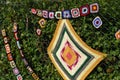 Hedge Squares Womens Institute Yarn Bombing