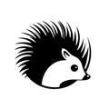 Hedgehog Icon, Porcupine Symbol, Echidna Silhouette