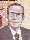 Hedi Amara Nouira a portrait from Tunisian money