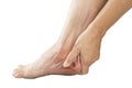 Heel muscle pain