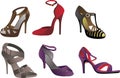 Heels, Pumps & Stilettos With Straps Royalty Free Stock Photo