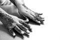 Heena hands Royalty Free Stock Photo