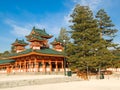 Heian Jingu shrine Royalty Free Stock Photo