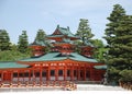 Heian-Jingu Shrine Royalty Free Stock Photo