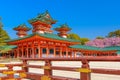 Heian Shrine in Kyoto Royalty Free Stock Photo