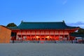 Heian Shrine, Shinto shrine and landscaped gardens at Okazaki Nishitennocho, Sakyo