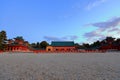 Heian Shrine, Shinto shrine and landscaped gardens at Okazaki Nishitennocho, Sakyo