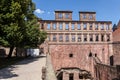 Heidelberg caste ruins in Germany at summer day