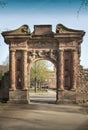 The Heidelberg Castle is a famous ruin in Germany and landmark of Heidelberg Royalty Free Stock Photo