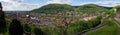 Heidelberg city panorama, Germany