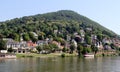 Heidelberg and the Neckar river Royalty Free Stock Photo