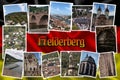 Heidelberg is a German city famous for its university and its many historical monuments