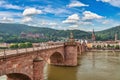 Heidelberg Germany, at Heidelberg Palace and Neckar river