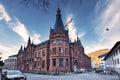 Building exterior of historical Heidelberg University Library