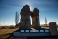 Heidentor, roman triumphal arch in Carnuntum