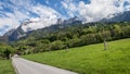 Heididorf, the village of Heidi in Swiss Alps, Switzerland