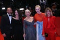 Heike Makatsch, Elle Fanning, Helen Mirren, Iris Berben and Wotan Wilke Moehring Royalty Free Stock Photo