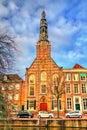 The Heilige Lodewijkkerk or the St. Louis Church in Leiden, the Netherlands Royalty Free Stock Photo