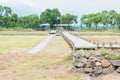 Shangjing Longquanfu of Bohai Kingdam Ruins. a famous historic site in Ning'an, Heilongjiang, China.