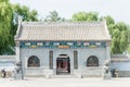 Xinglong Temple. a famous historic site in Ning'an, Heilongjiang, China.