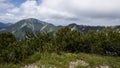 Heimgarten mountain ridge in Bavaria, Germany