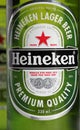 Heineken Beer Bottle Royalty Free Stock Photo