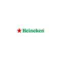 Heineken logo editorial illustrative on white background Royalty Free Stock Photo