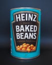 Heinz backed beans Royalty Free Stock Photo