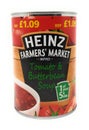 Heinz Soup can made in the UK. EAN: 500157076267 isolated on a white background