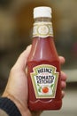 Heinz Tomato ketchup in a bottle Royalty Free Stock Photo