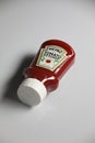 Heinz Tomato ketchup, white background Royalty Free Stock Photo