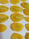 Yellow Pear tomatoes Royalty Free Stock Photo