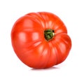 Heirloom tomato isolated on the white background