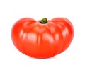 Heirloom tomato isolated on the white background Royalty Free Stock Photo