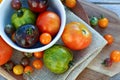 Heirloom Tomato Variety Royalty Free Stock Photo