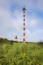 Heist Range Front Lighthouse in Belgium Royalty Free Stock Photo