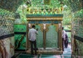 Helal Ali in Holy shrine of Imamzadeh Hilal ibn Ali in Aran o Bidgol, Iran