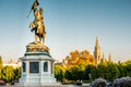 Helden square in Vienna Royalty Free Stock Photo