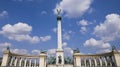 Heldenplatz or Heroes square Budapest