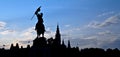 Heldenplatz Silhouette