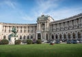 Heldenplatz Square with Hofburg Palace Neue Burg and Prince Eugene Statue - Vienna, Austria