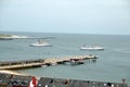 Helgoland Harbour Royalty Free Stock Photo