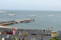 Helgoland Harbour Royalty Free Stock Photo