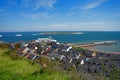 Helgoland - island in Germany, hotels Royalty Free Stock Photo