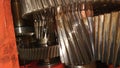 Helical gear in air pre heater gear box of power plant