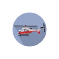 Helicopter ambulance and emergency resuscitation