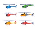 Helicopter as Rotorcraft with Horizontally-spinning Rotor Hovering in the Sky Vector Set