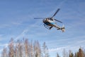 Helicopter Baikal Royalty Free Stock Photo